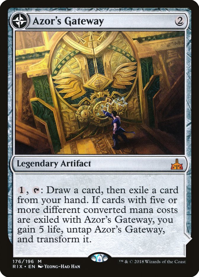 Azor's Gateway // Sanctum of the Sun [Rivals of Ixalan] | Gear Gaming Fayetteville