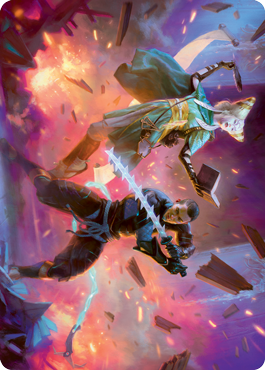 Explosive Entry Art Card [Kamigawa: Neon Dynasty Art Series] | Gear Gaming Fayetteville