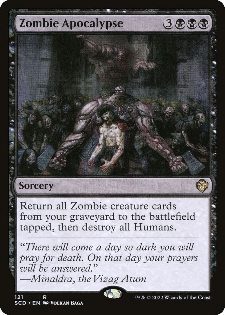 Zombie Apocalypse [Starter Commander Decks] | Gear Gaming Fayetteville