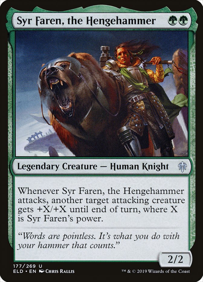 Syr Faren, the Hengehammer [Throne of Eldraine] | Gear Gaming Fayetteville