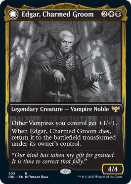 Edgar, Charmed Groom // Edgar Markov's Coffin [Innistrad: Double Feature] | Gear Gaming Fayetteville