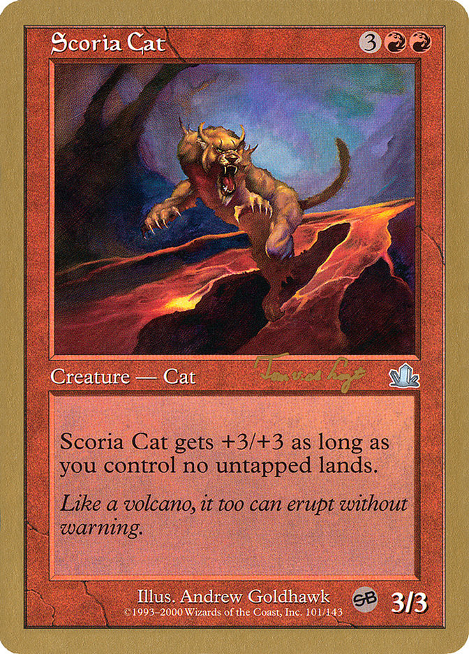 Scoria Cat (Tom van de Logt) (SB) [World Championship Decks 2001] | Gear Gaming Fayetteville