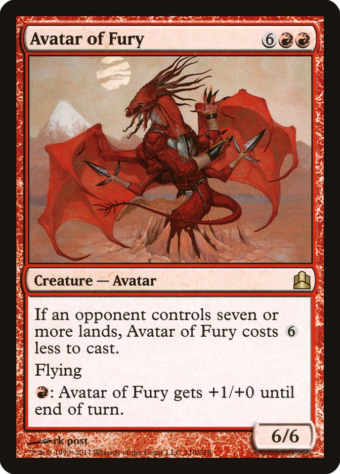 Avatar of Fury [Commander 2011] | Gear Gaming Fayetteville