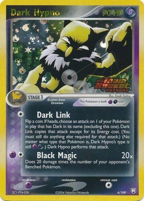 Dark Hypno (6/109) (Stamped) [EX: Team Rocket Returns] | Gear Gaming Fayetteville