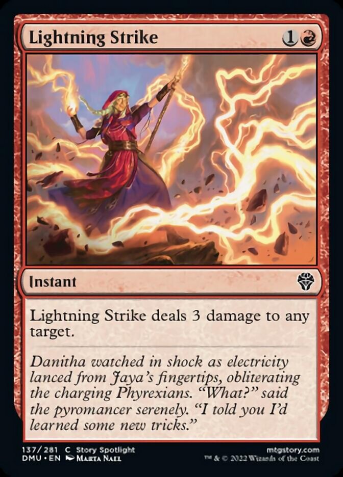 Lightning Strike [Dominaria United] | Gear Gaming Fayetteville