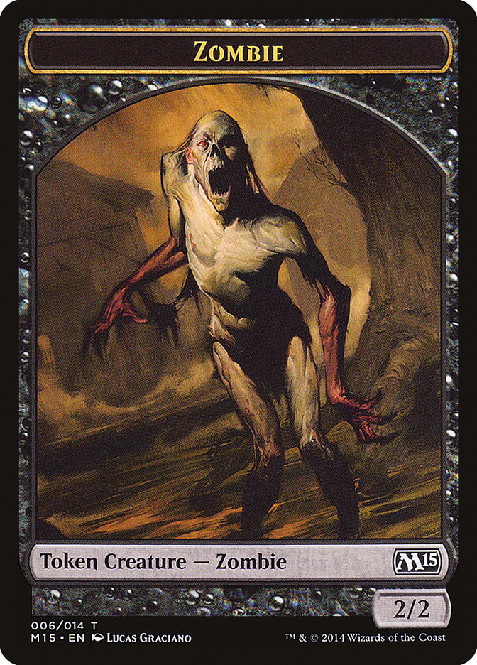 Zombie Token [Magic 2015 Tokens] | Gear Gaming Fayetteville