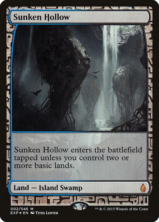 Sunken Hollow [Zendikar Expeditions] | Gear Gaming Fayetteville