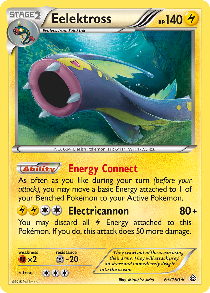 Eelektross (65/160) [XY: Primal Clash] | Gear Gaming Fayetteville