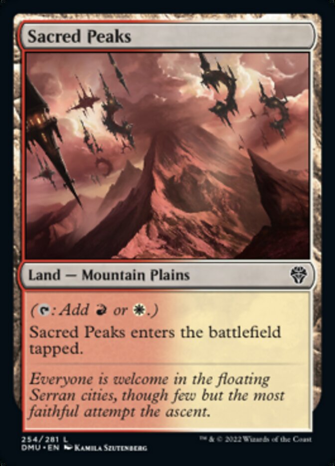 Sacred Peaks [Dominaria United] | Gear Gaming Fayetteville