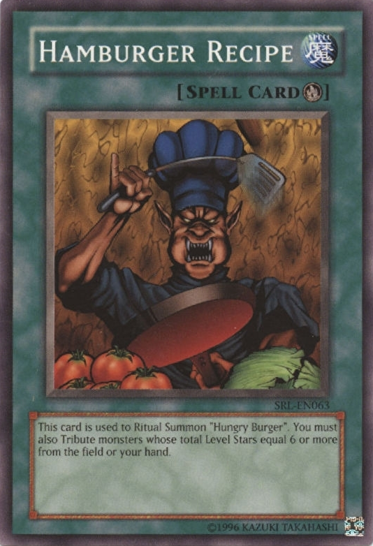 Hamburger Recipe [SRL-063] Common | Gear Gaming Fayetteville