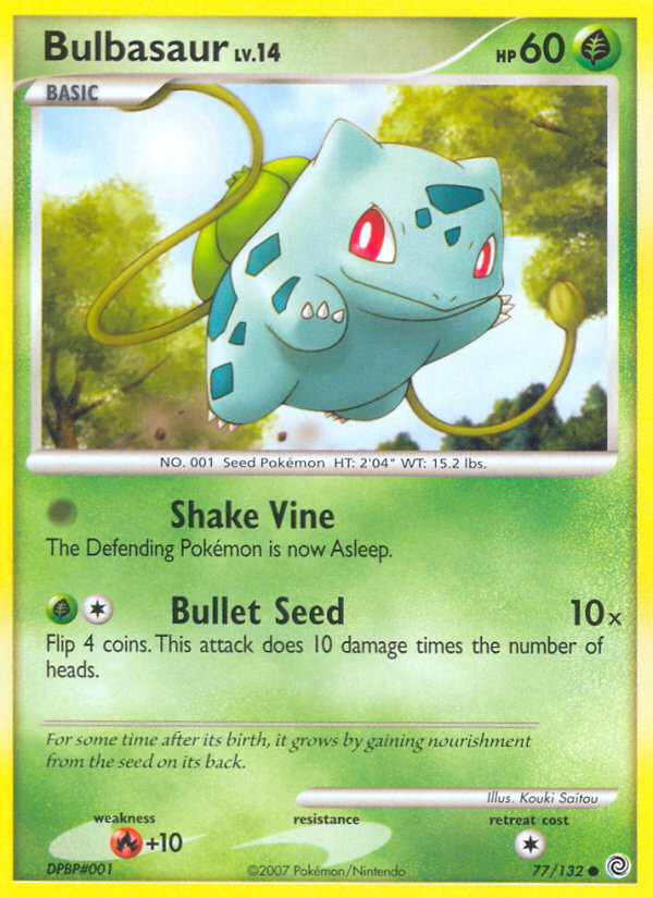 Bulbasaur (77/132) [Diamond & Pearl: Secret Wonders] | Gear Gaming Fayetteville