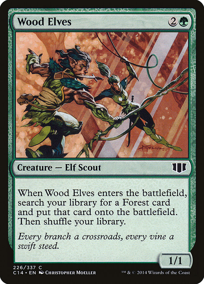 Wood Elves [Commander 2014] | Gear Gaming Fayetteville