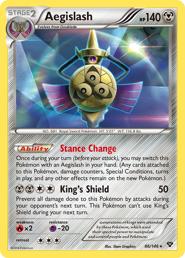 Aegislash (86/146) [XY: Base Set] | Gear Gaming Fayetteville