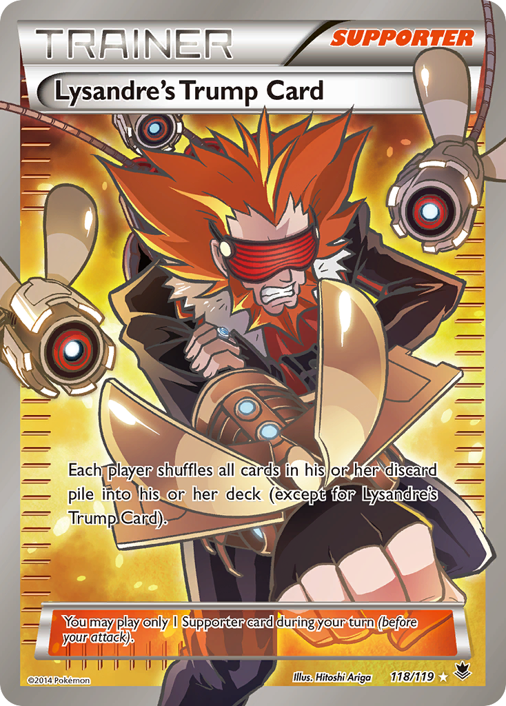 Lysandre's Trump Card (118/119) [XY: Phantom Forces] | Gear Gaming Fayetteville