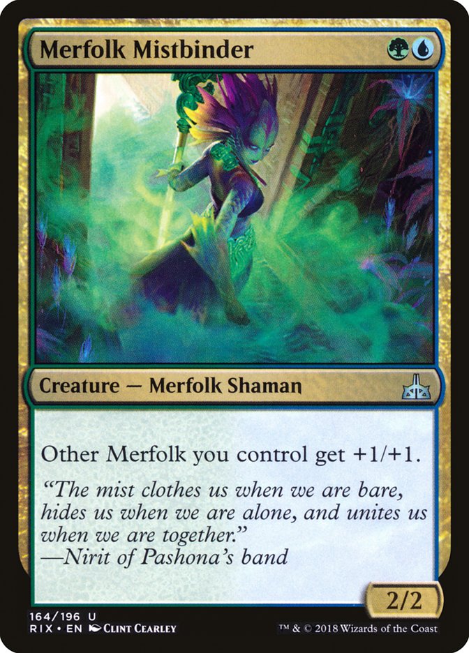 Merfolk Mistbinder [Rivals of Ixalan] | Gear Gaming Fayetteville