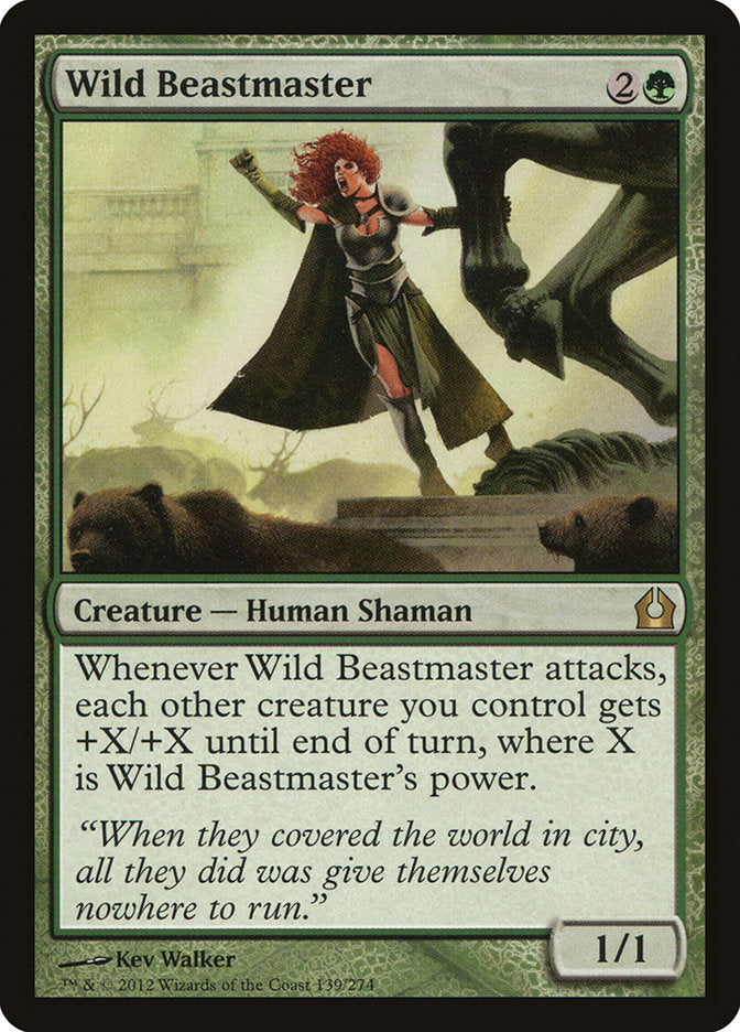 Wild Beastmaster [Return to Ravnica] | Gear Gaming Fayetteville
