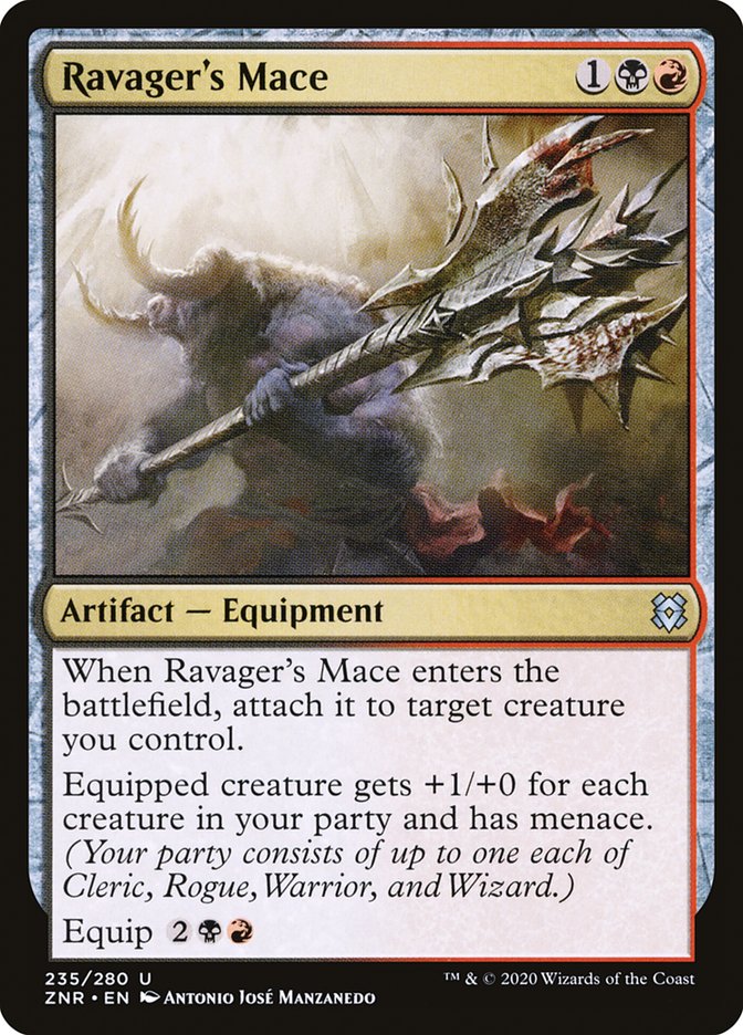 Ravager's Mace [Zendikar Rising] | Gear Gaming Fayetteville