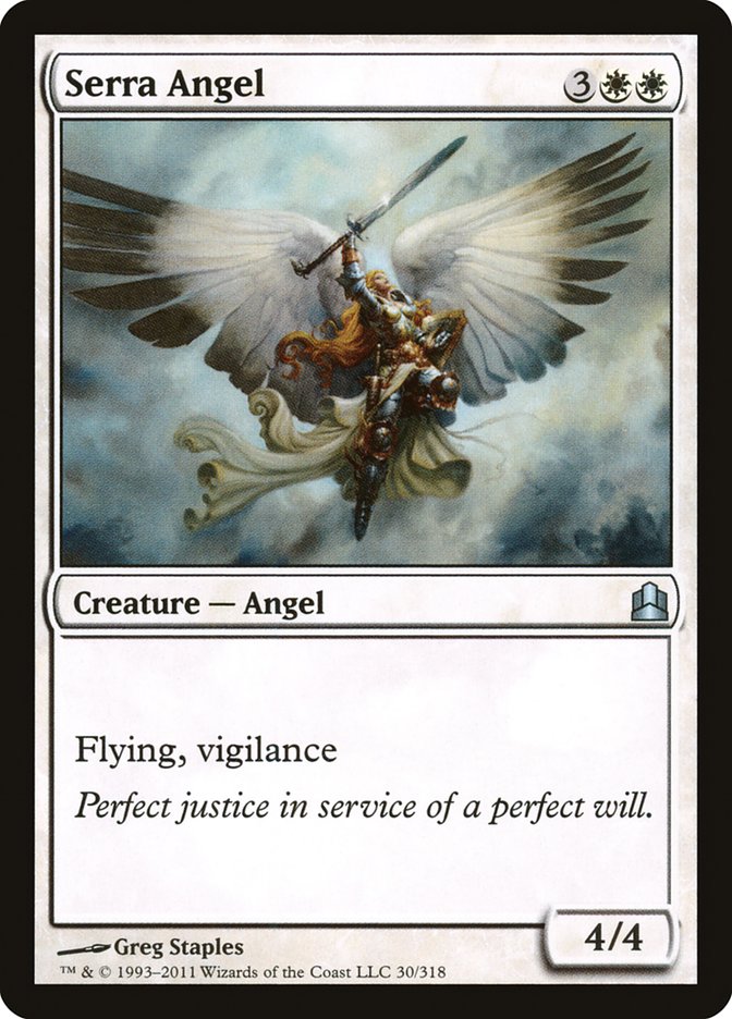 Serra Angel [Commander 2011] | Gear Gaming Fayetteville