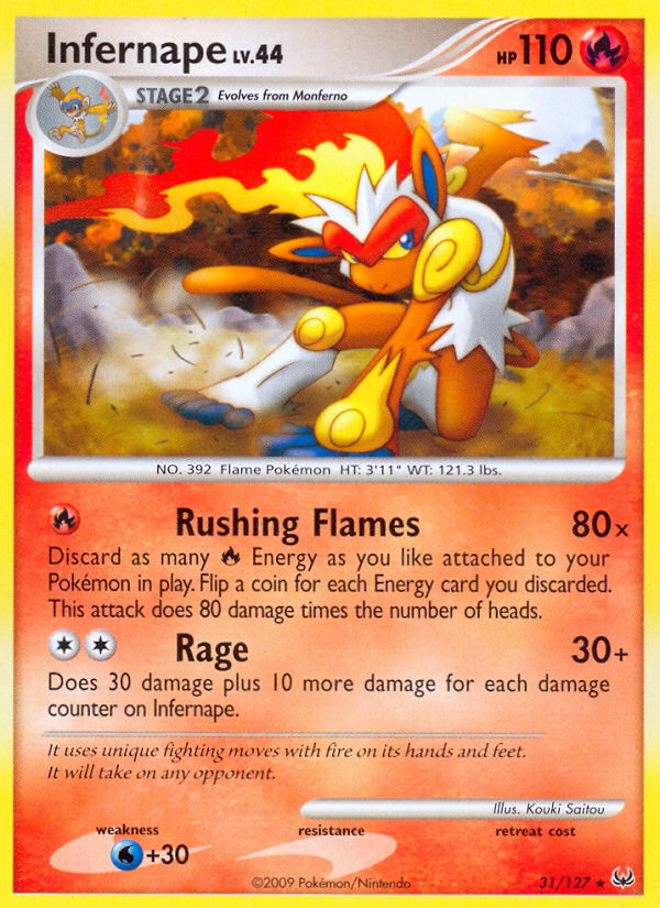 Infernape (31/127) [Platinum: Base Set] | Gear Gaming Fayetteville