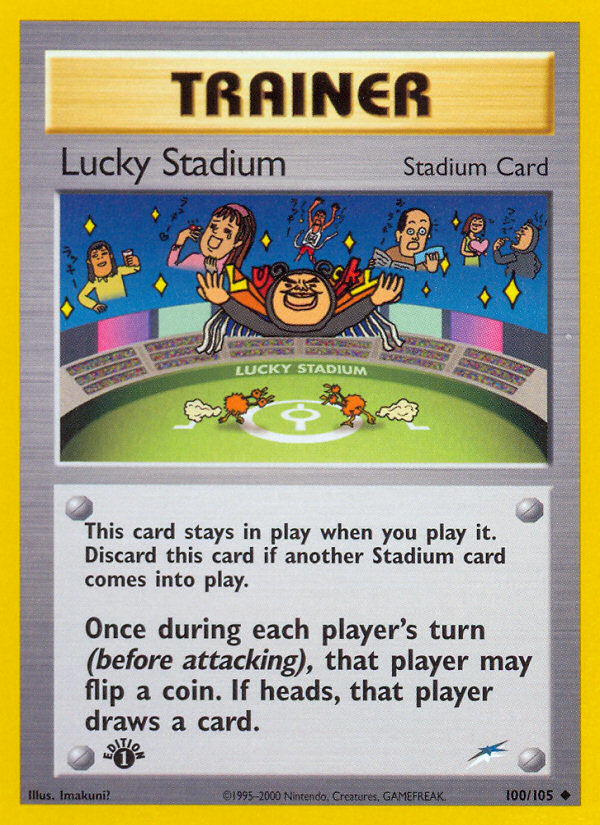 Lucky Stadium (100/105) [Neo Destiny 1st Edition] | Gear Gaming Fayetteville