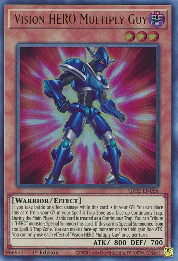 Vision HERO Multiply Guy [GFP2-EN056] Ultra Rare | Gear Gaming Fayetteville