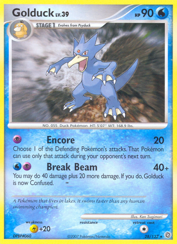 Golduck (28/132) [Diamond & Pearl: Secret Wonders] | Gear Gaming Fayetteville