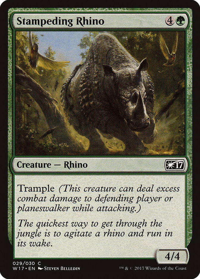 Stampeding Rhino [Welcome Deck 2017] | Gear Gaming Fayetteville