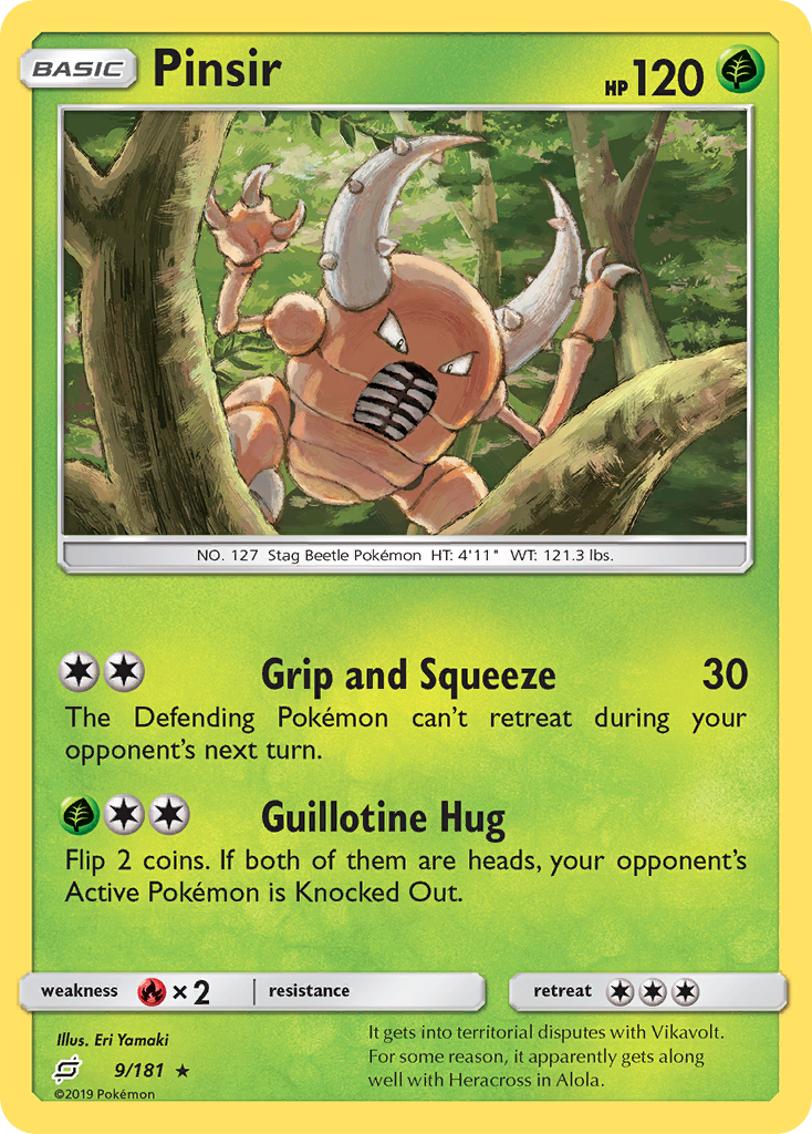 Pinsir (9/181) [Sun & Moon: Team Up] | Gear Gaming Fayetteville