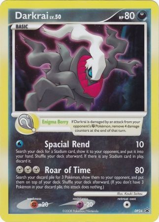 Darkrai (DP24) (Jumbo Card) [Diamond & Pearl: Black Star Promos] | Gear Gaming Fayetteville