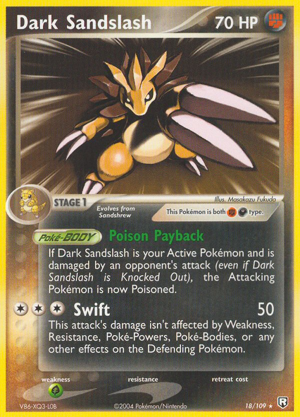 Dark Sandslash (18/109) [EX: Team Rocket Returns] | Gear Gaming Fayetteville