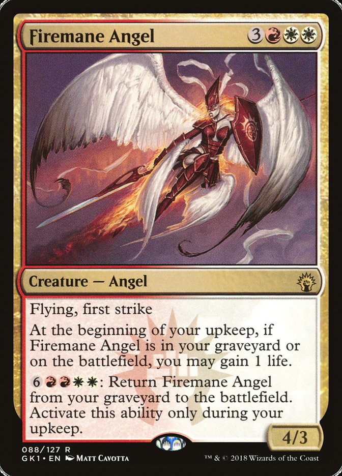 Firemane Angel [Guilds of Ravnica Guild Kit] | Gear Gaming Fayetteville