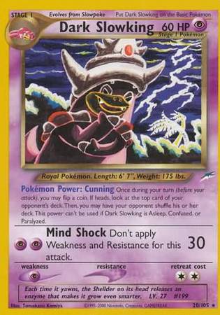 Dark Slowking (20/105) [Neo Destiny Unlimited] | Gear Gaming Fayetteville
