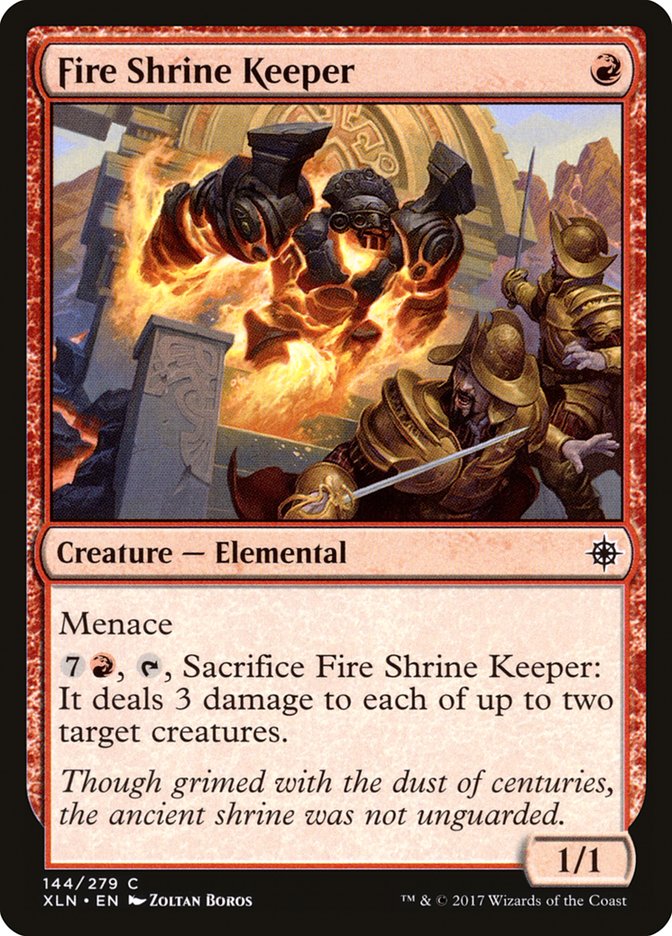 Fire Shrine Keeper [Ixalan] | Gear Gaming Fayetteville