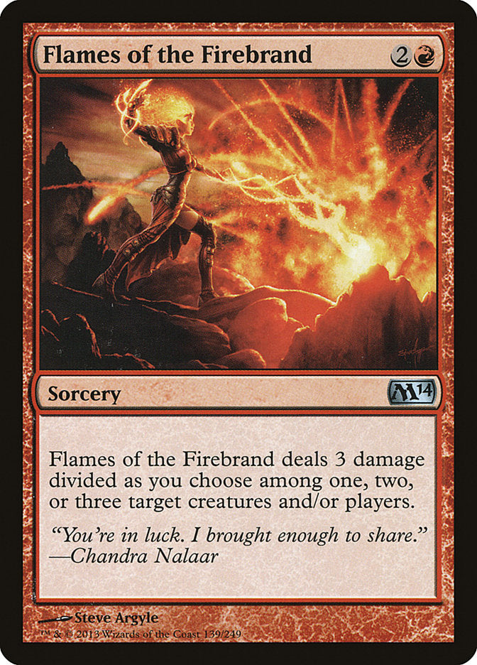 Flames of the Firebrand [Magic 2014] | Gear Gaming Fayetteville