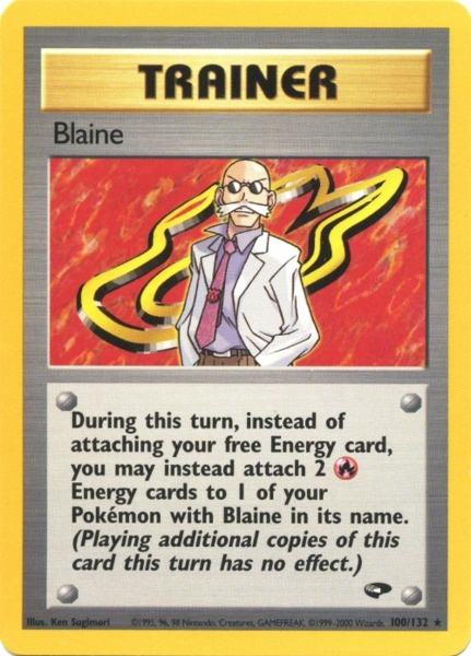 Blaine (100/132) [Gym Challenge Unlimited] | Gear Gaming Fayetteville