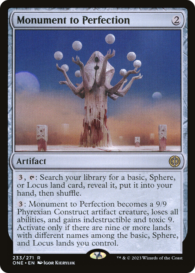 Monument to Perfection [Phyrexia: All Will Be One] | Gear Gaming Fayetteville