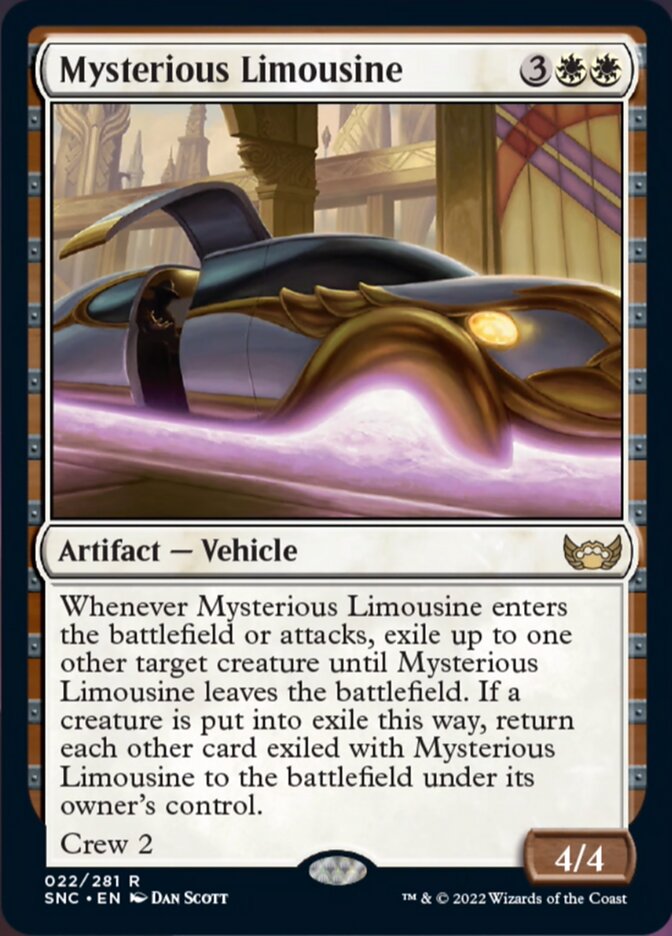 Mysterious Limousine [Streets of New Capenna] | Gear Gaming Fayetteville
