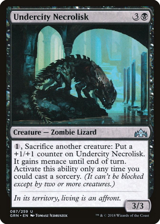 Undercity Necrolisk [Guilds of Ravnica] | Gear Gaming Fayetteville