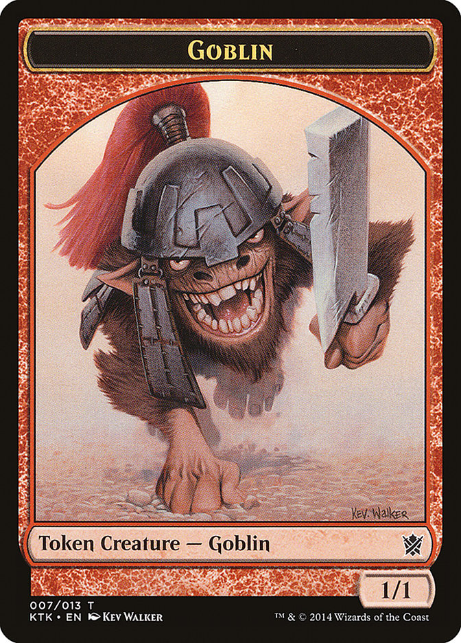 Goblin Token [Khans of Tarkir Tokens] | Gear Gaming Fayetteville