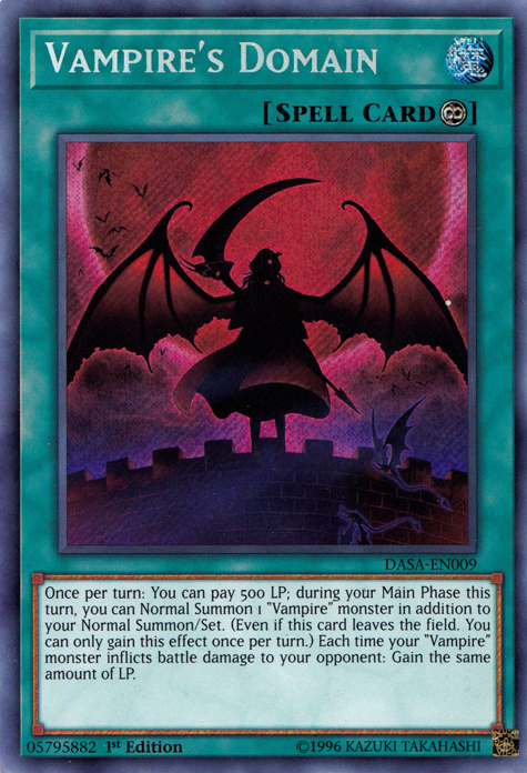 Vampire's Domain [DASA-EN009] Secret Rare | Gear Gaming Fayetteville