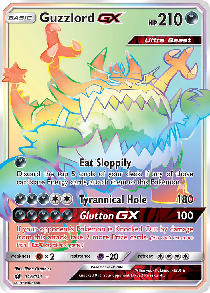Guzzlord GX (116/111) [Sun & Moon: Crimson Invasion] | Gear Gaming Fayetteville