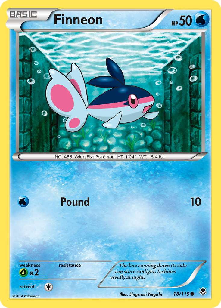 Finneon (18/119) [XY: Phantom Forces] | Gear Gaming Fayetteville