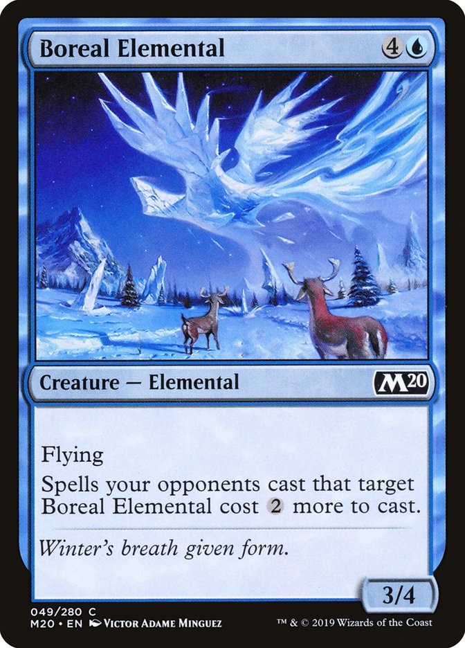 Boreal Elemental [Core Set 2020] | Gear Gaming Fayetteville