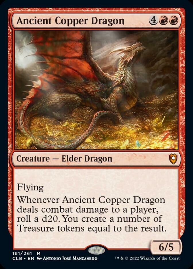 Ancient Copper Dragon [Commander Legends: Battle for Baldur's Gate] | Gear Gaming Fayetteville