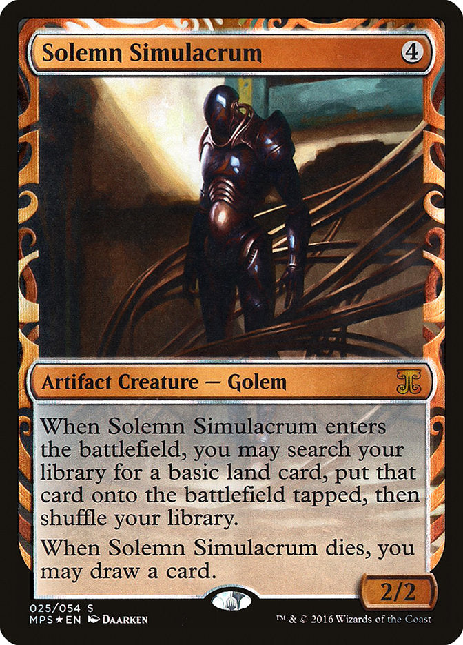 Solemn Simulacrum [Kaladesh Inventions] | Gear Gaming Fayetteville