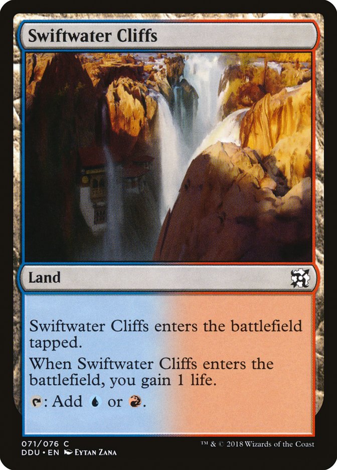 Swiftwater Cliffs [Duel Decks: Elves vs. Inventors] | Gear Gaming Fayetteville