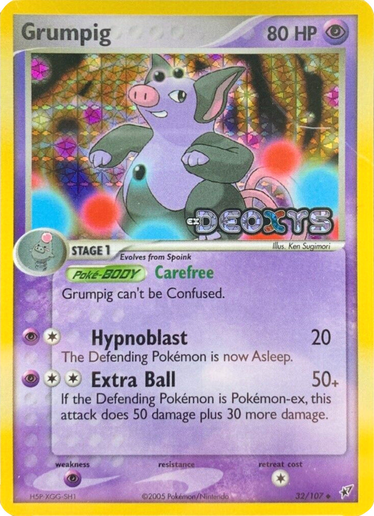 Grumpig (32/107) (Stamped) [EX: Deoxys] | Gear Gaming Fayetteville