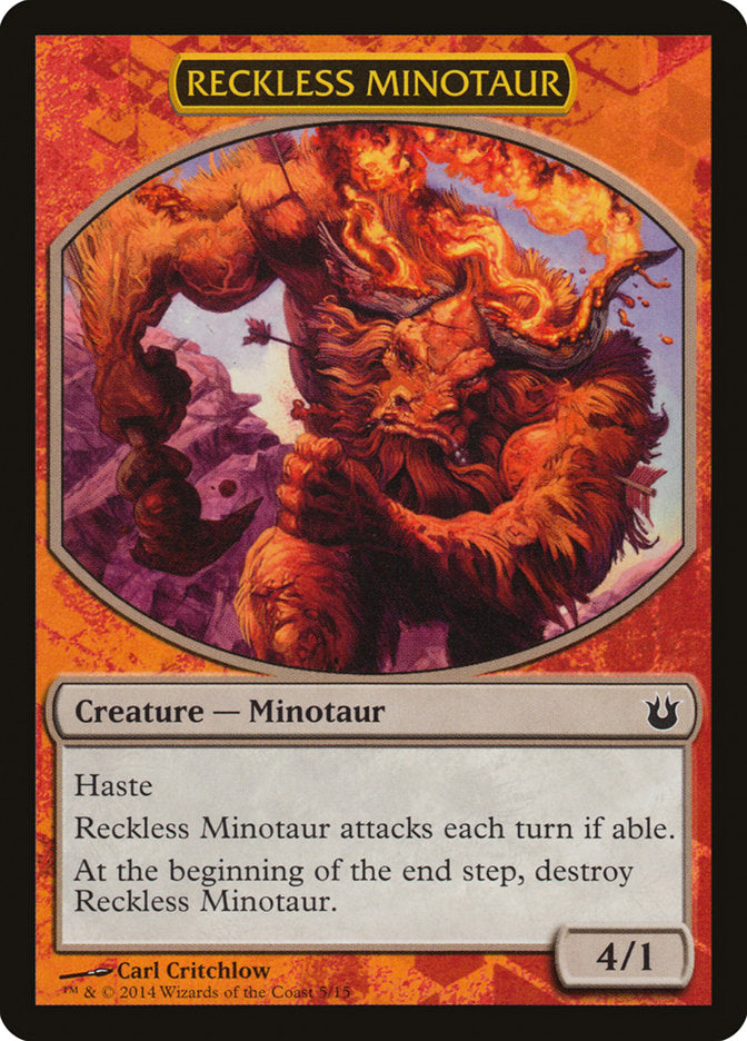 Reckless Minotaur [Born of the Gods Battle the Horde] | Gear Gaming Fayetteville