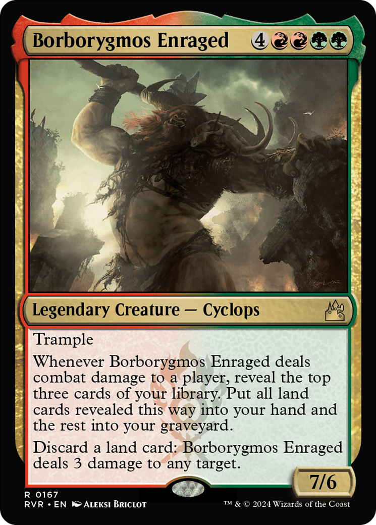 Borborygmos Enraged [Ravnica Remastered] | Gear Gaming Fayetteville