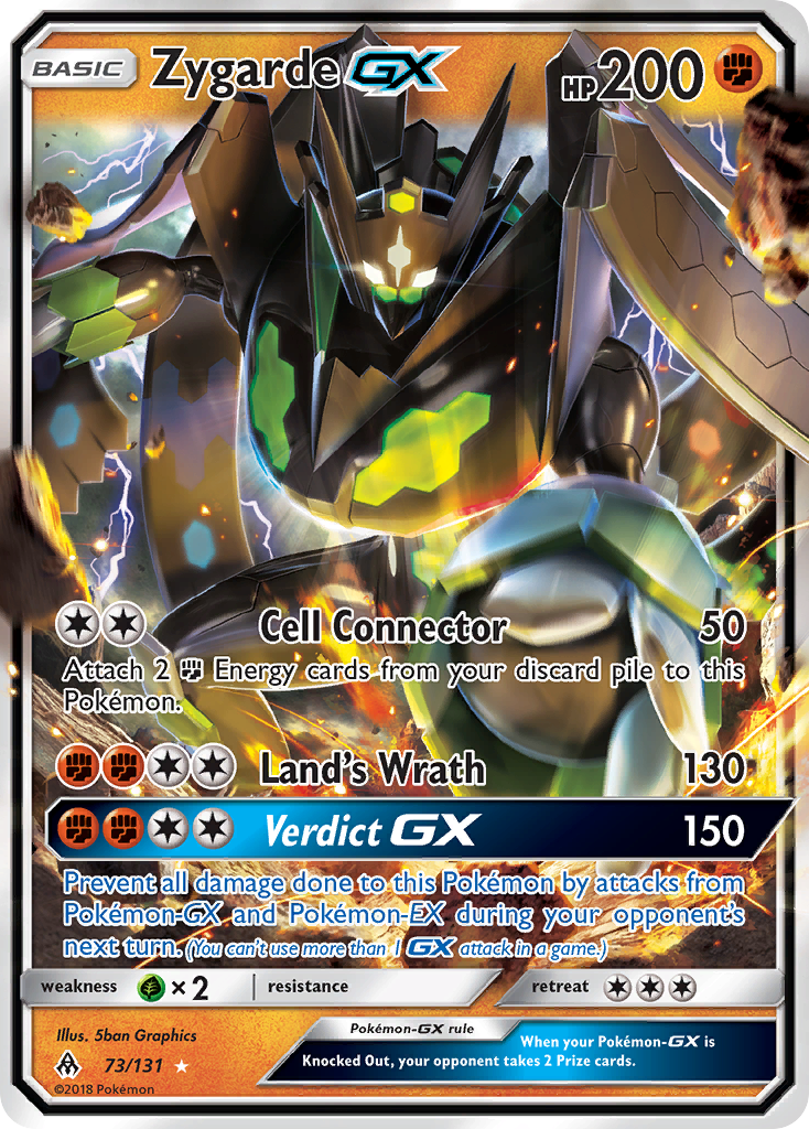 Zygarde GX (73/131) [Sun & Moon: Forbidden Light] | Gear Gaming Fayetteville